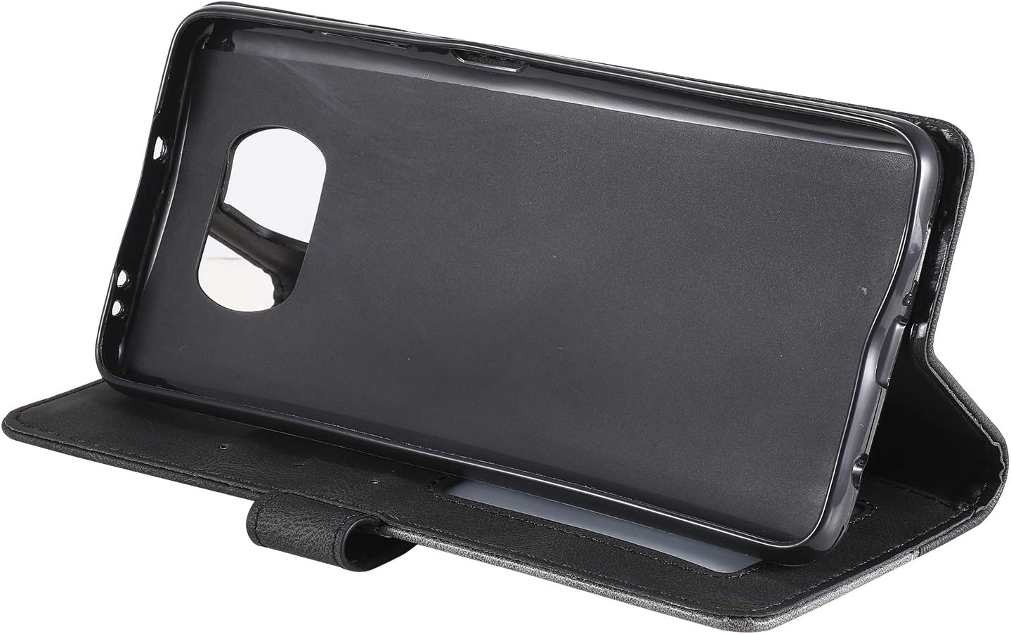 Funda tipo cartera de cuero para Xiaomi Poco X3 NFC, funda de cuero con tapa de PU de alta calidad, con ranuras de crédito, atril, libro de bolsillo