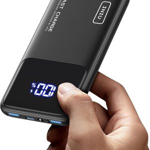 Cargador portátil INIU, 18 W PD 3.0 QC 4.0 carga rápida 10500 mAh USB C LED Display Power Bank, batería con soporte para teléfono compatible con Cargador portátil INIU, 18 W PD 3.0 QC 4.0 carga rápida 10500 mAh USB C LED Display Power Bank, batería con soporte para teléfono compatible con
