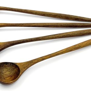 WONDERFUL Cucharas de mango largo de madera de nogal 100% natural para café, té, batido de cocina, agitador de cóctel cuchara de miel mezcladora, WONDERFUL Cucharas de mango largo de madera de nogal 100% natural para café, té, batido de cocina, agitador de cóctel cuchara de miel mezcladora,