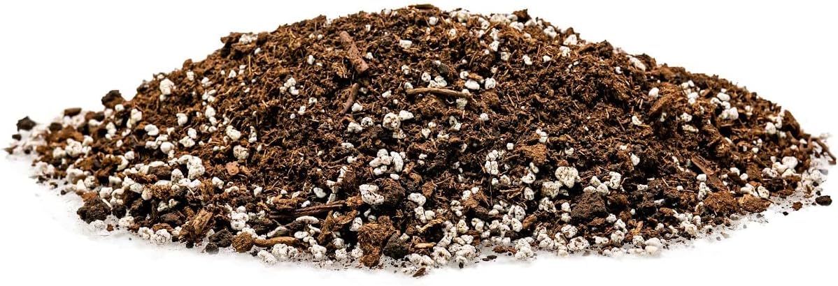 Suelo para macetas prémium para plantas de interior y plantas tropicales, mezcla a mano para volver a plantar todas las plantas de interior, 3