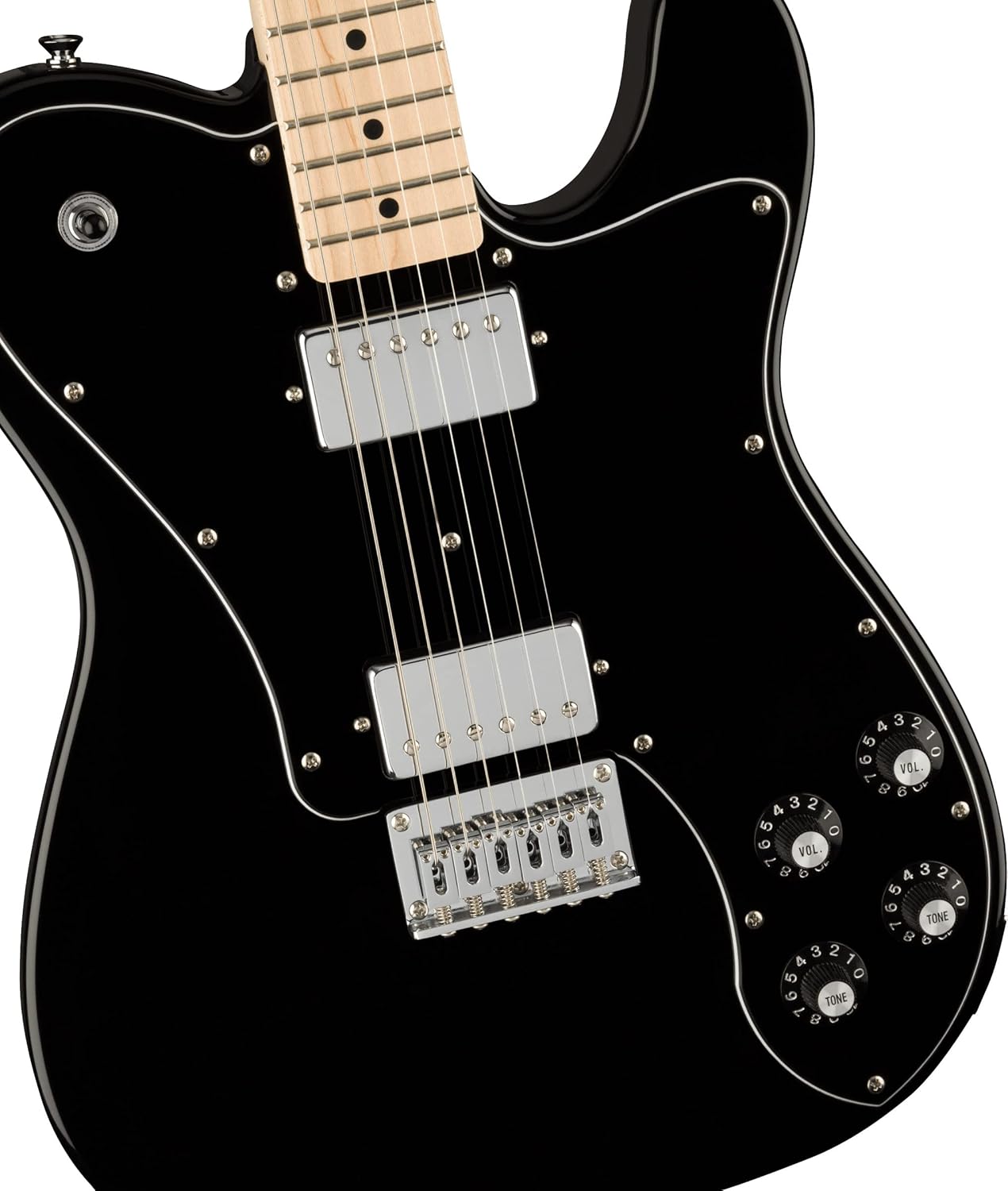 Paquete Fender Squier Affinity Telecaster Deluxe con amplificador Frontman 10G, estuche, cable de instrumento, afinador, correa, púas y DVD
