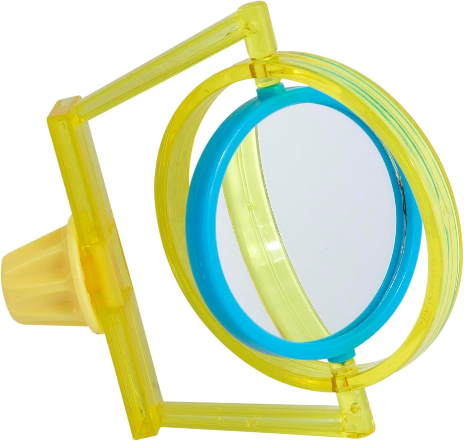 JW Pet Company Activitoy – Juguete para pájaros pequeños de doble eje, los colores varían