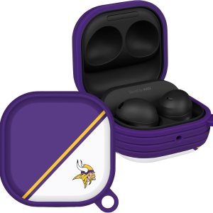 Game Time Minnesota Vikings HDX Champion Series – Funda compatible con Samsung Galaxy Buds Pro Game Time Minnesota Vikings HDX Champion Series – Funda compatible con Samsung Galaxy Buds Pro