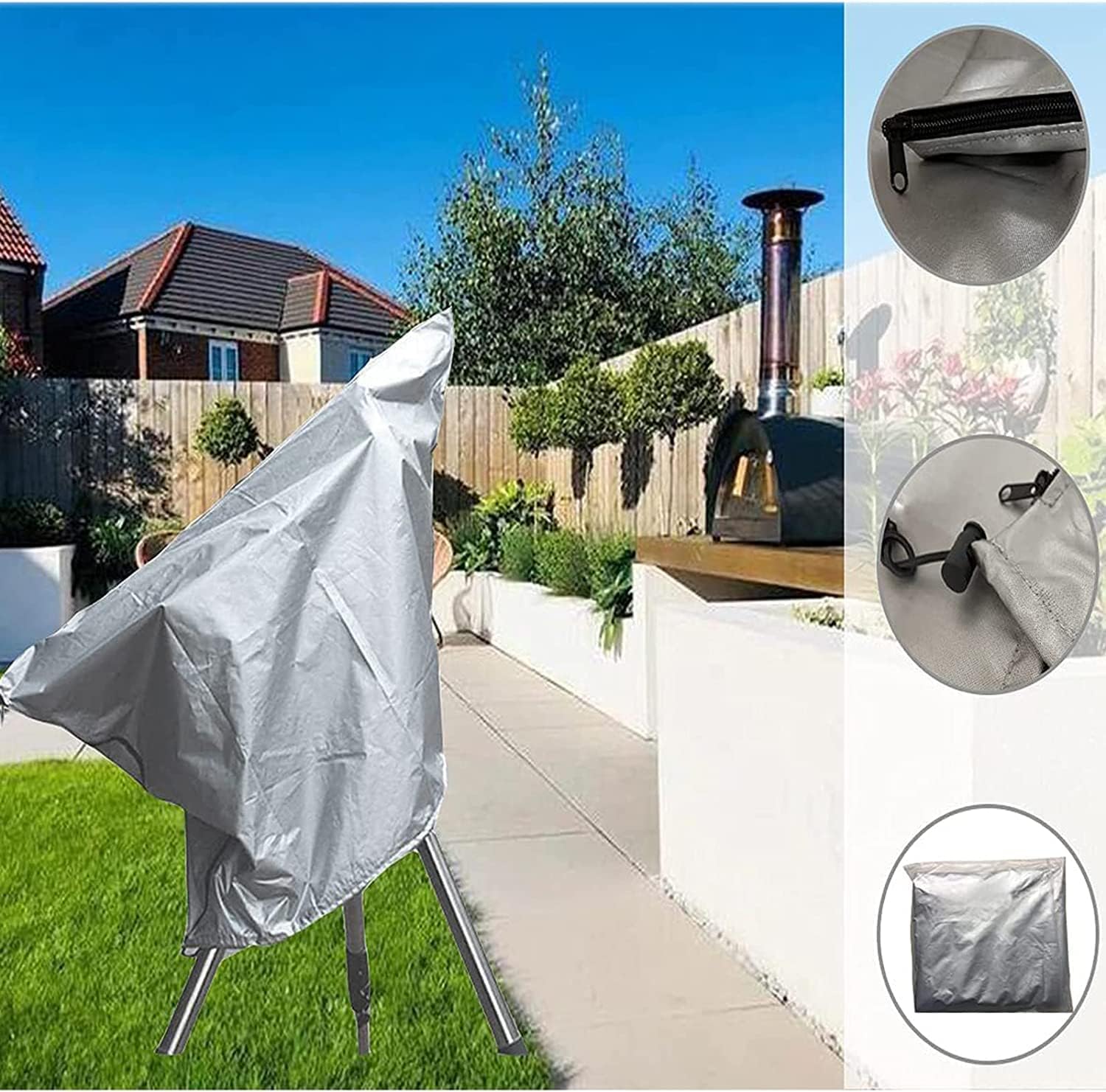 Funda para telescopio, resistente al sol, para telescopios, impermeable, a prueba de sol, astronómico, con cordón ajustable, para Celestron