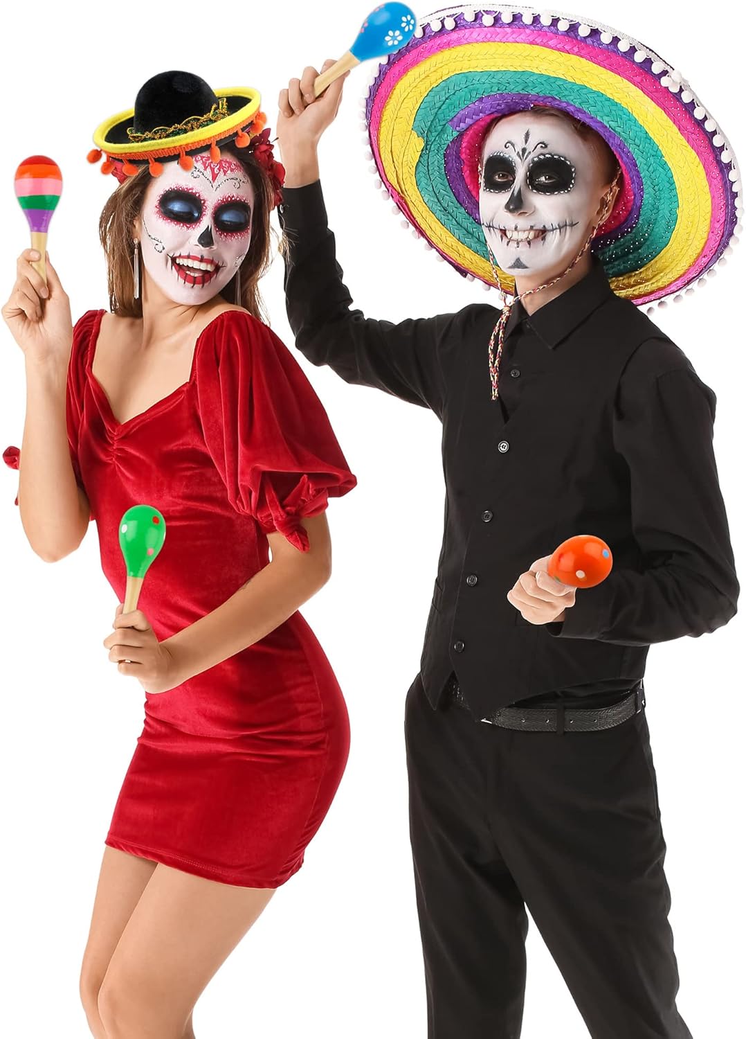 Cagemoga 12 diademas mexicanas para niños, adultos, perros, mascotas