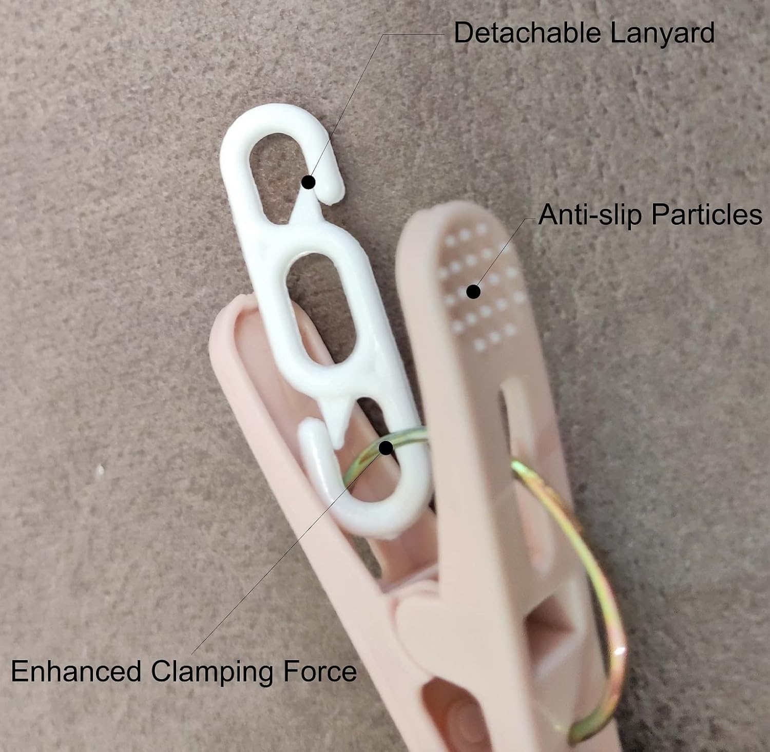 Perchas plegables de viaje para ropa con clips, estantes de secado de ropa, calcetines de lencería de plástico antideslizante para faldas, perchas