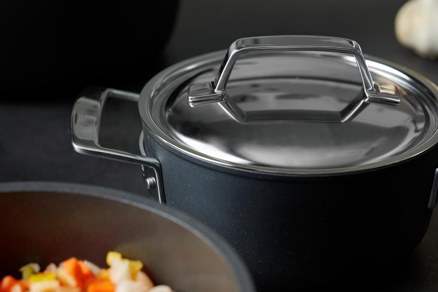 Demeyere Horno holandés antiadherente de aluminio AluPro de 4.5 cuartos