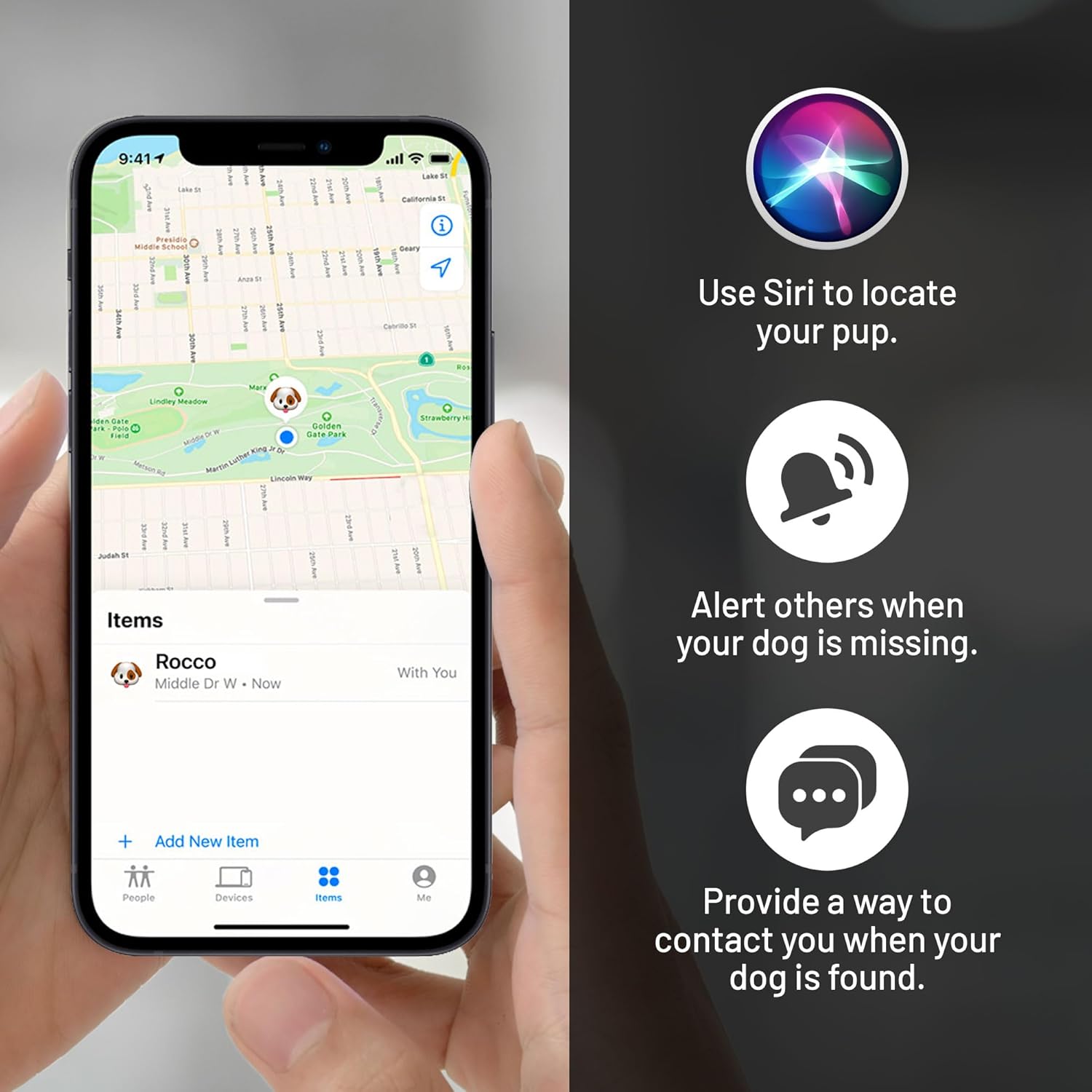 Mammoth Airtag – Soporte para collar de perro, fuerte soporte para Airtag para perro es la manera perfecta de rastrear GPS a tu perro, utiliza la
