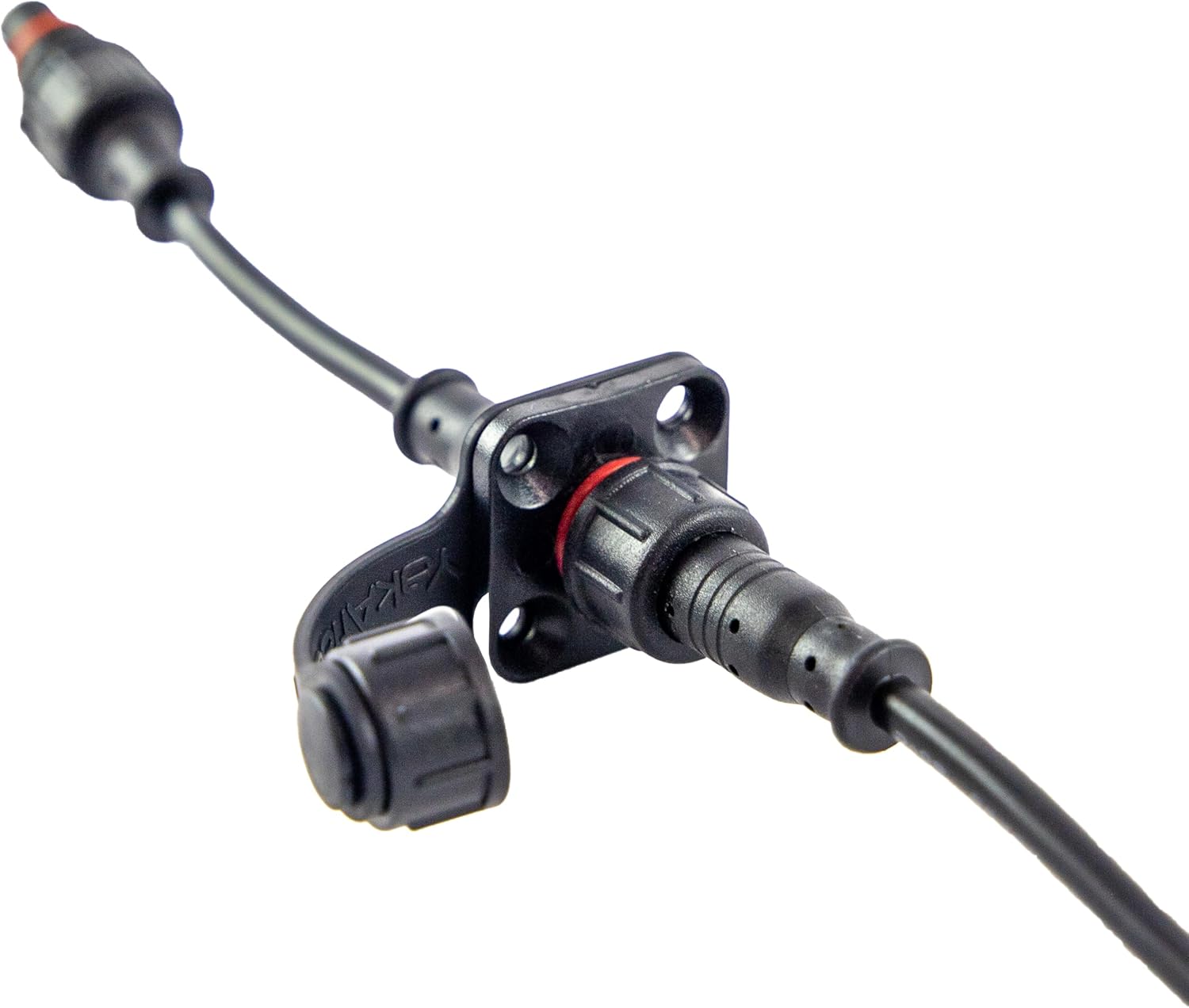 YakAttack GridLoc – Kits de cableado a través del casco para conexiones de batería de dispositivosAccesorios de pesca de kayak
