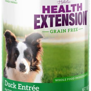 Health Extension Wet Dog Food enlatado, sin gluten ni granos, alimento natural para todos los perros con vitaminas y minerales añadidos, plato Health Extension Wet Dog Food enlatado, sin gluten ni granos, alimento natural para todos los perros con vitaminas y minerales añadidos, plato