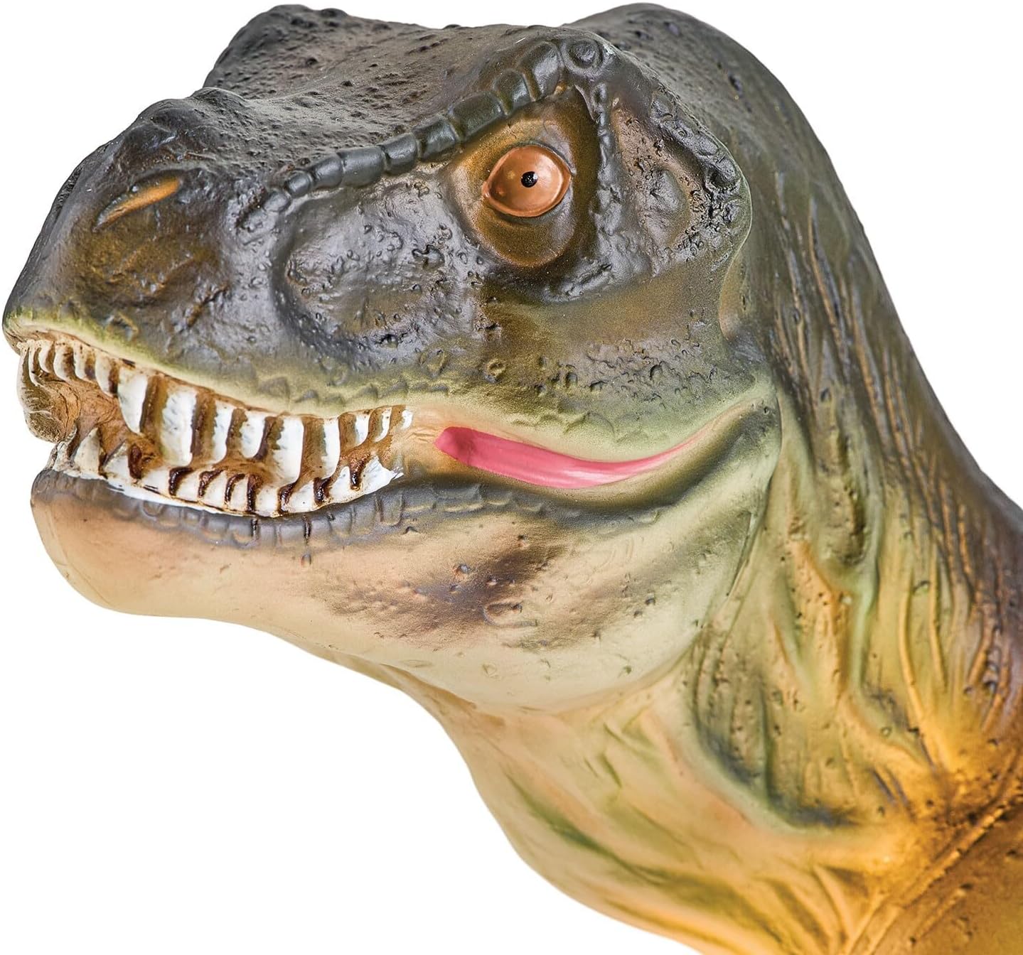 WHAT ON EARTH Lámpara de dinosaurio para niños, lámpara de acento realista T-Rex con luz de dinosaurio