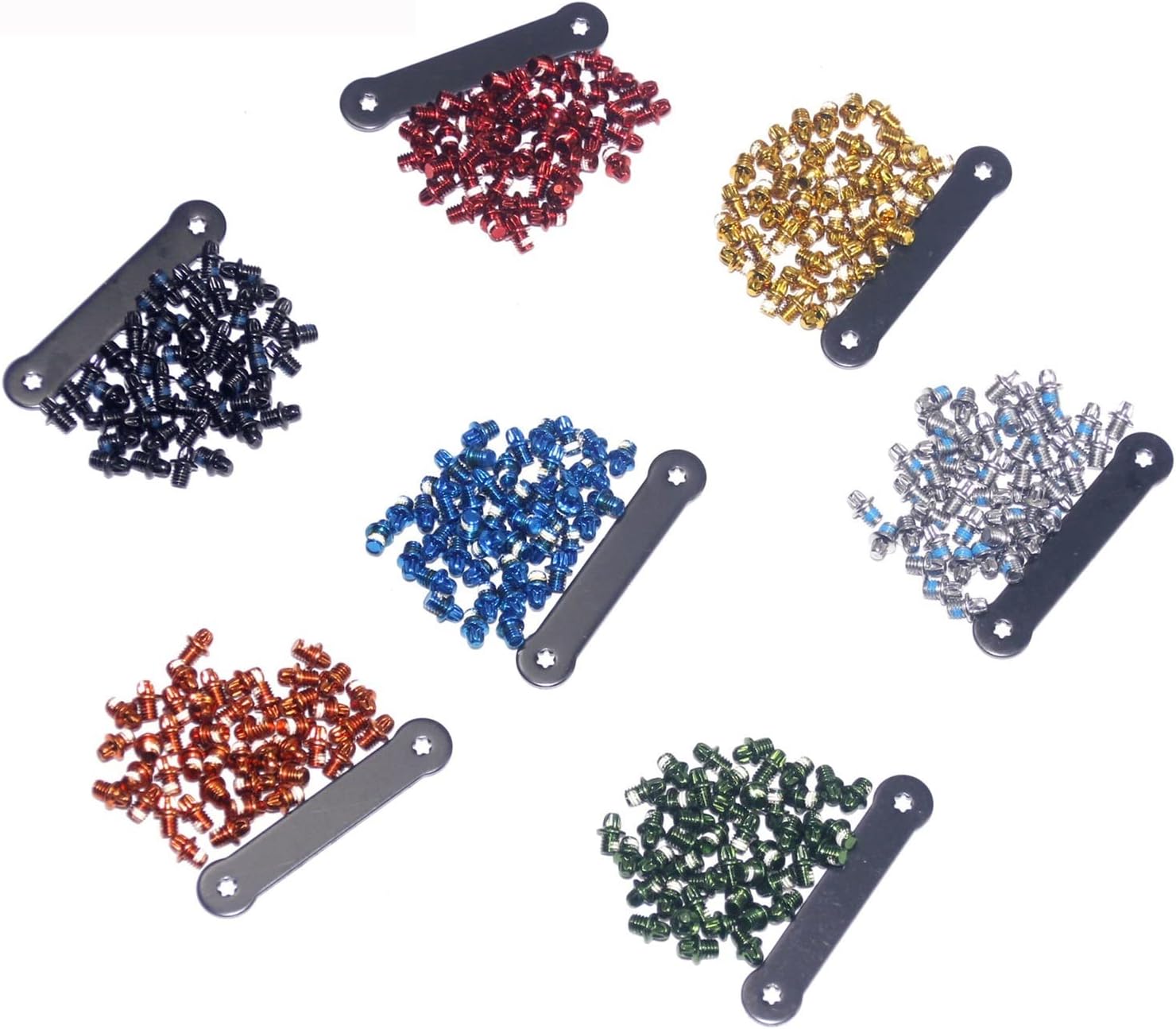 XENITE Pernos de pedal de bicicleta MTB Pedal Tornillos antideslizantes Piezas de pedal de ciclismo Pedales de pasador