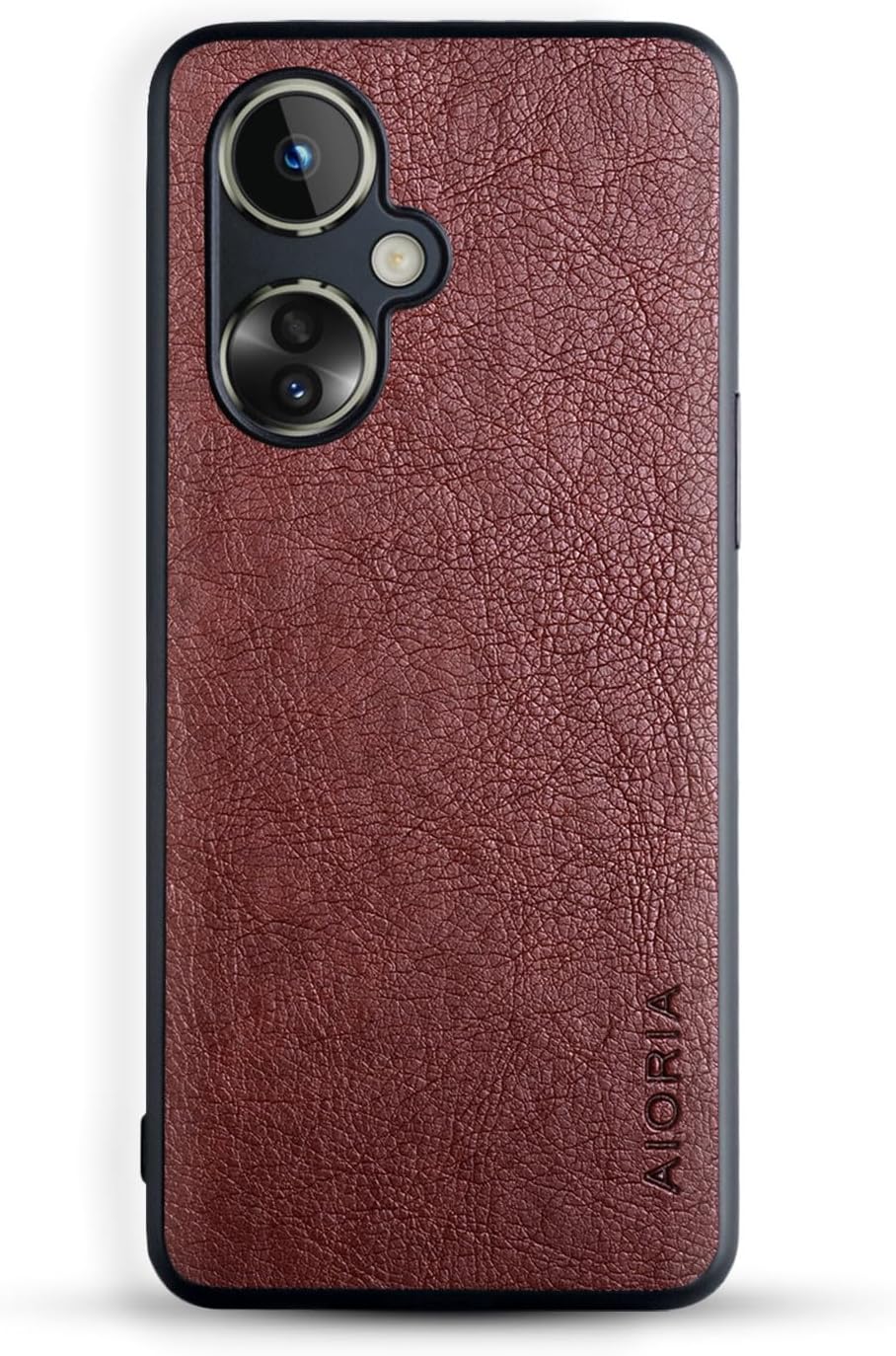 AIORIA Funda para Oneplus Nord 30, funda de piel sintética de alta calidad, diseño retro de negocios, funda protectora completa para oneplus Nord 30