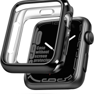 top4cus – Funda ecológica protectora, de TPU suave y flexible, compatible con iWatch Series 5, Series 4, Series 3, Series 2 y Series 1 top4cus – Funda ecológica protectora, de TPU suave y flexible, compatible con iWatch Series 5, Series 4, Series 3, Series 2 y Series 1