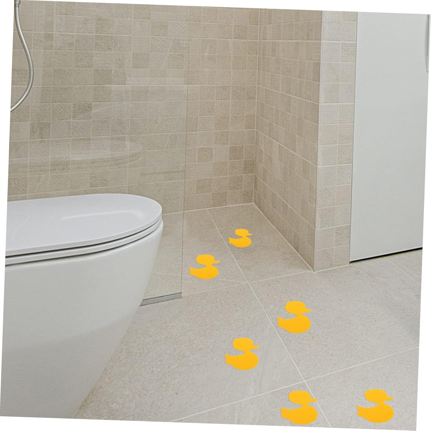 Zerodeko 1 juego de calcomanías adhesivas antideslizantes para bañera, calcomanías antideslizantes para bañera, hojas adhesivas para niños, cinta de