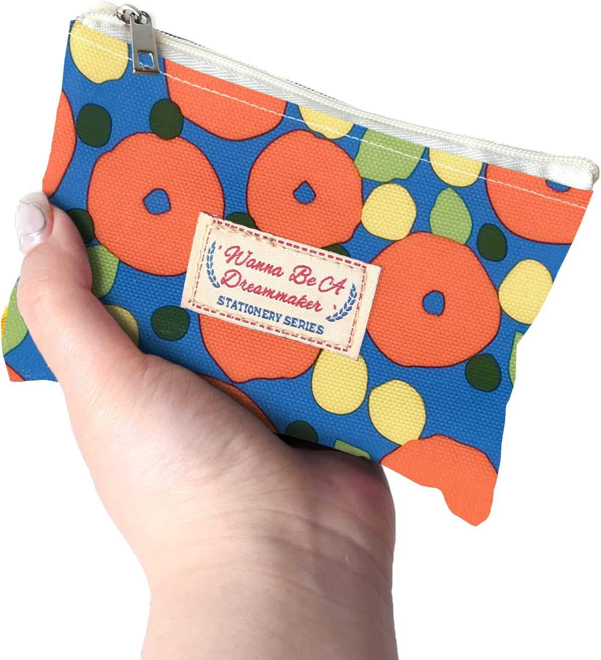 Estuche para lápices de gran capacidad con capacidad para 60 lápices o 50 bolígrafos, estuche multifuncional suave y estético con organizador de