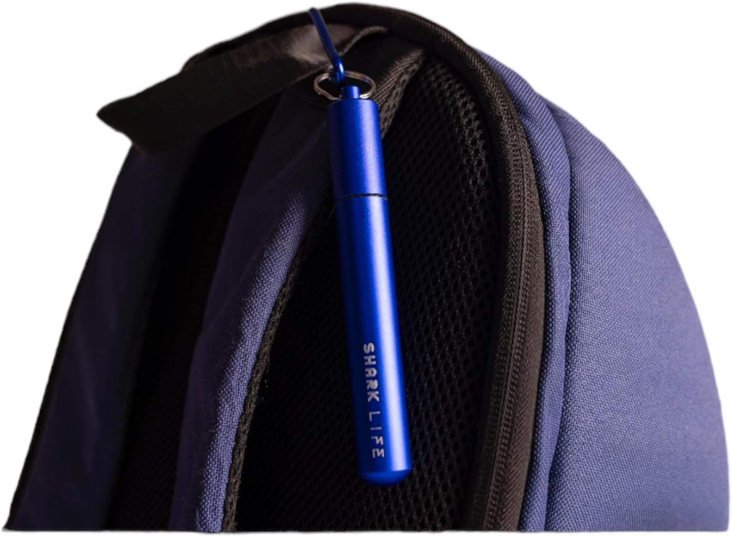 SharkLife – Pajita telescópica de viaje reutilizable con estuche, un cepillo de limpieza y boquilla de silicona suave, popote de acero inoxidable,