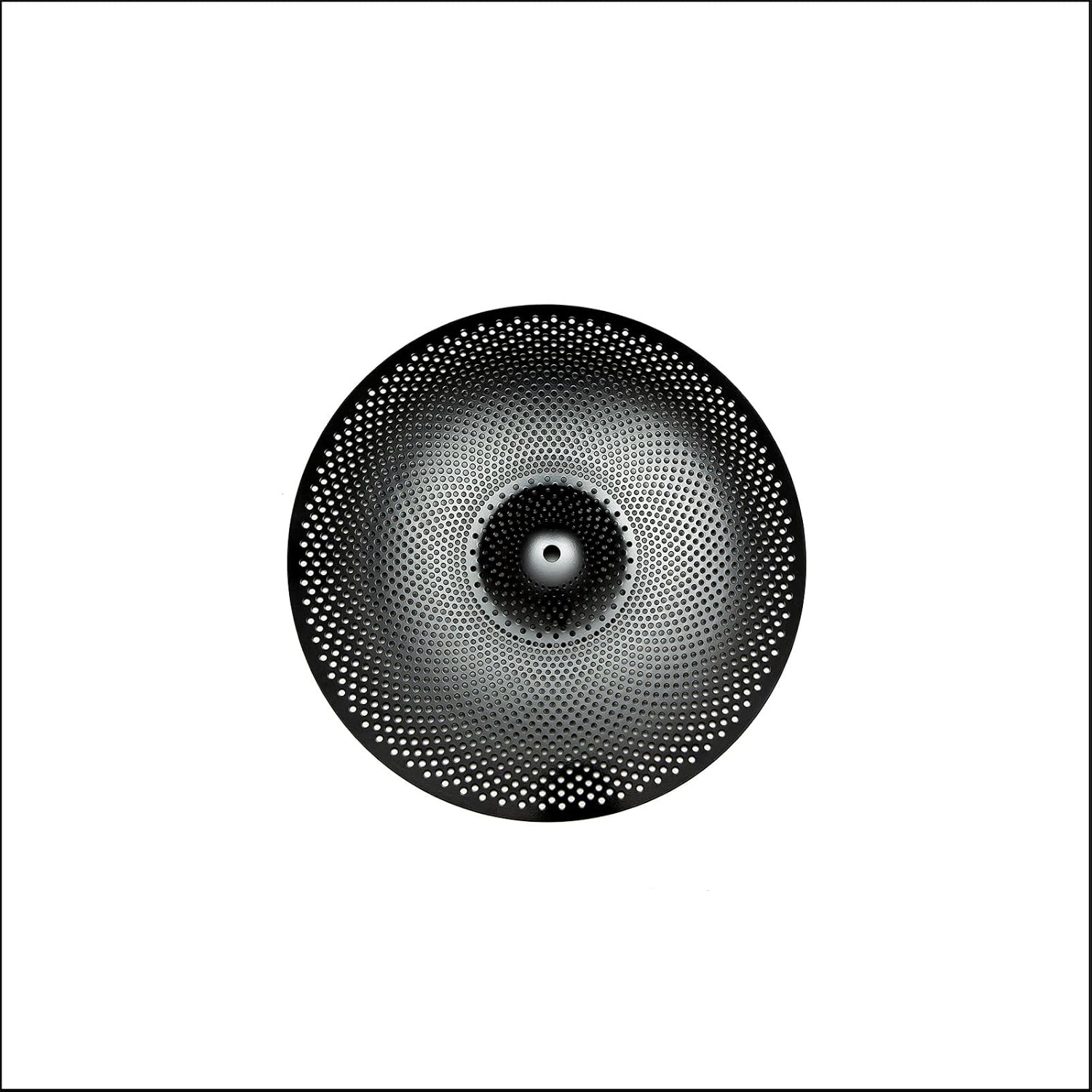 Platillo Splash de bajo volumen de 10 pulgadas, platillo de práctica de 10 pulgadas, platillo de salpicaduras silencioso (10 pulgadas, negro)