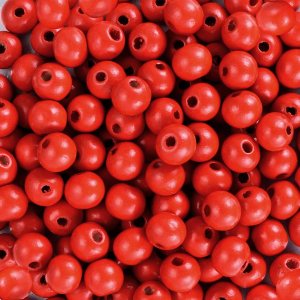 300 cuentas de madera roja de 0.394in acabadas redondas teñidas de madera espaciadora cuentas sueltas para niños o adultos artesaníafabricación de 300 cuentas de madera roja de 0.394in acabadas redondas teñidas de madera espaciadora cuentas sueltas para niños o adultos artesaníafabricación de