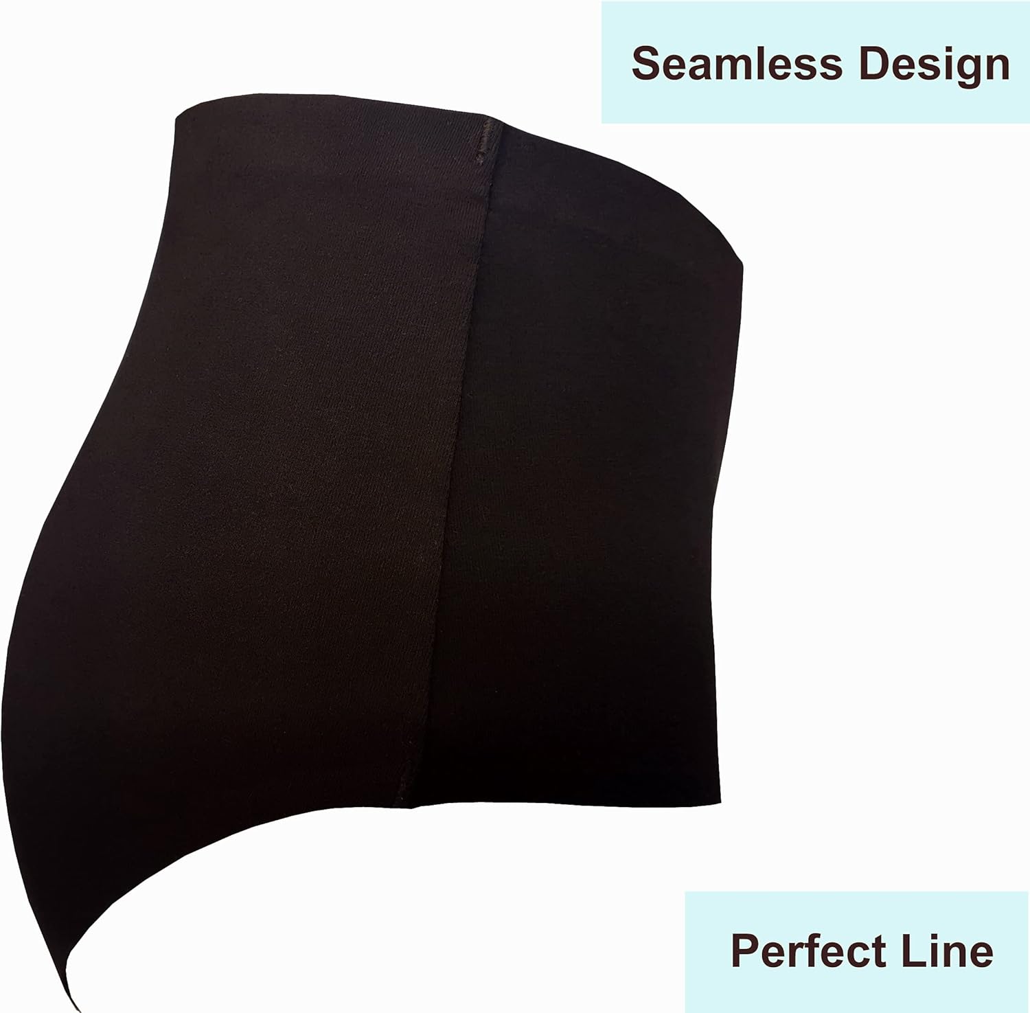 Ropa interior lavable para incontinencia de absorción para mujer, color negro, Negro –