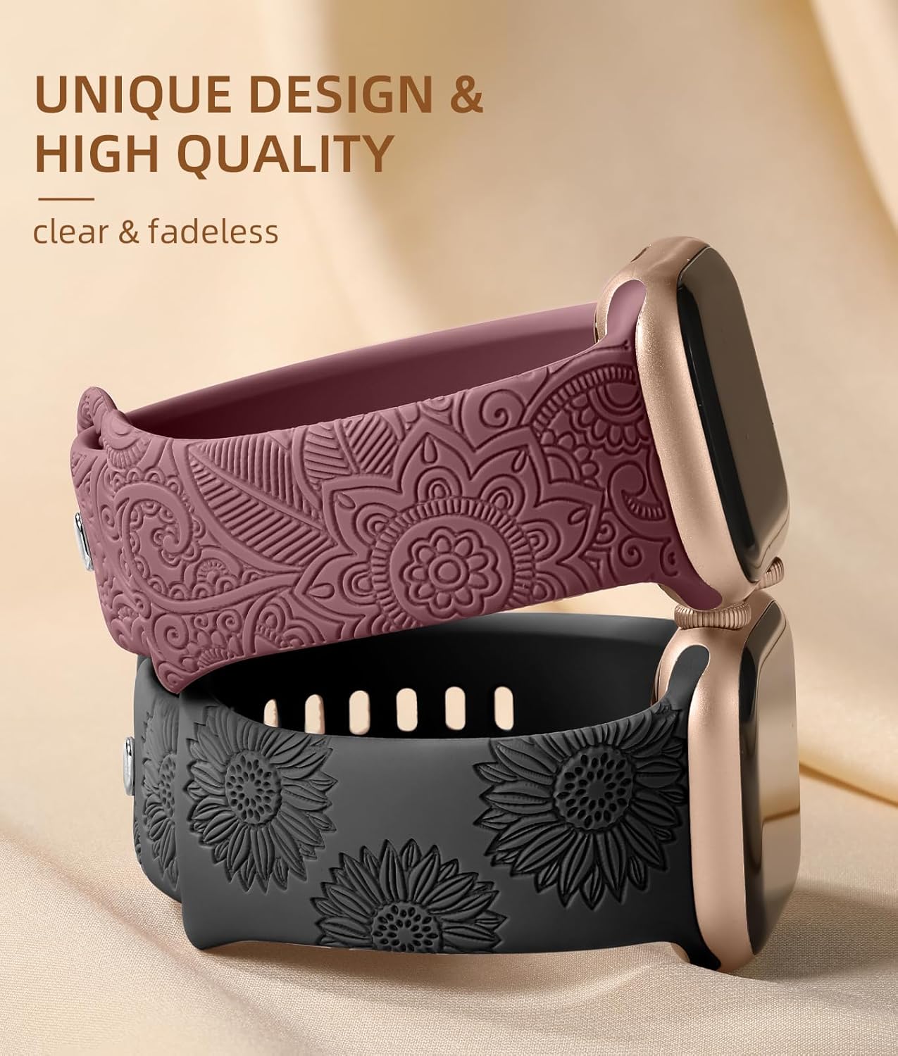 Compatible con correas de Apple Watch de 1.575 pulgadas para mujeres, compatible con correas de Apple Watch de 1.496 pulgadas, 1.732 pulgadas, 1.614