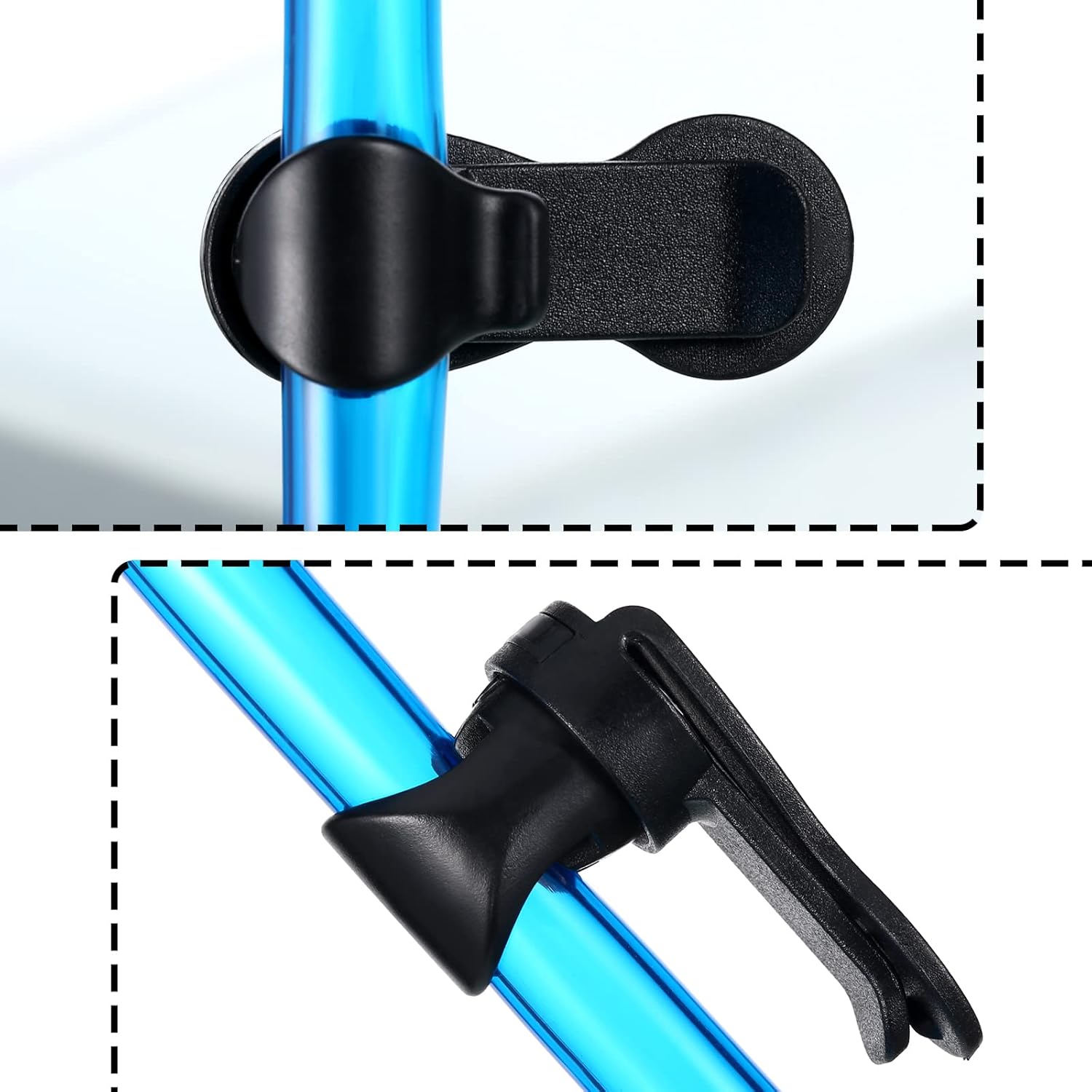 3 piezas de clip de vejiga clip de tubo de agua clips militares mochila táctica accesorios para mochila fuente paquetes de hidratación vejigas de