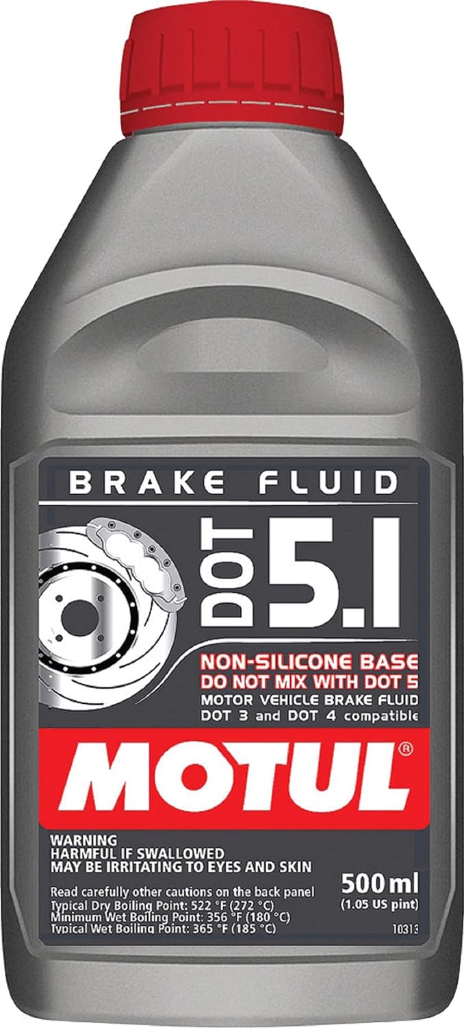 Motul 100950 – Líquido de frenos (100% sintético, 5,1, 12 L o 17 oz)