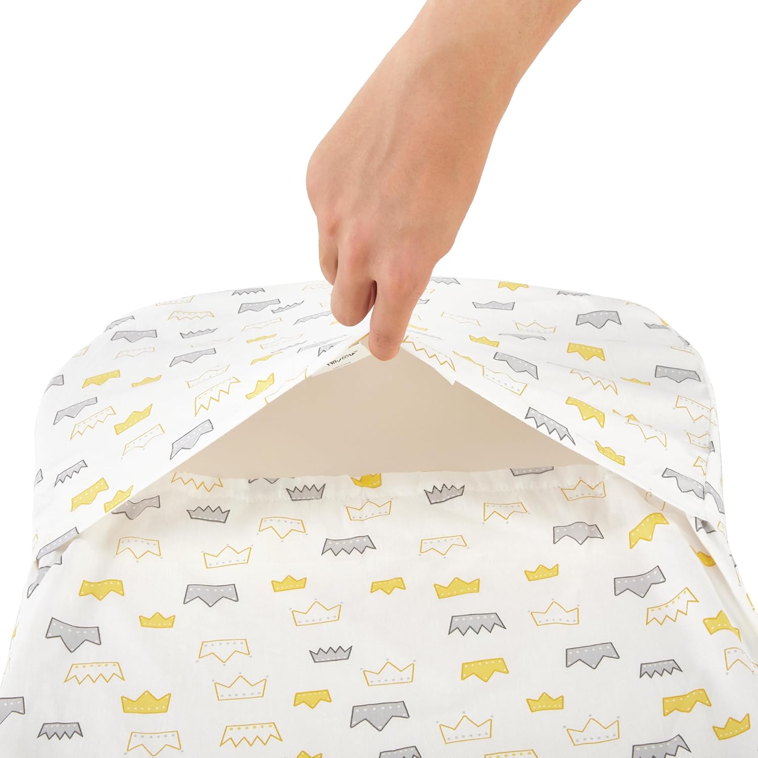 TILLYOU Sábanas bajeras de algodón para bebé niño y niña, aptas para cuna giratoria Halo, se adaptan a la sábana de colchón de cuna de reloj de