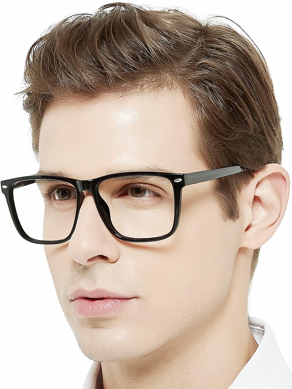 MARE AZZURO Gafas de lectura de gran tamaño para hombres de moda grandes lectores cuadrados 1.0 1.25 1.5 1.75 2.0 2.25 2.5 2.75 3.0 3.5 4.0 5.0 6.0