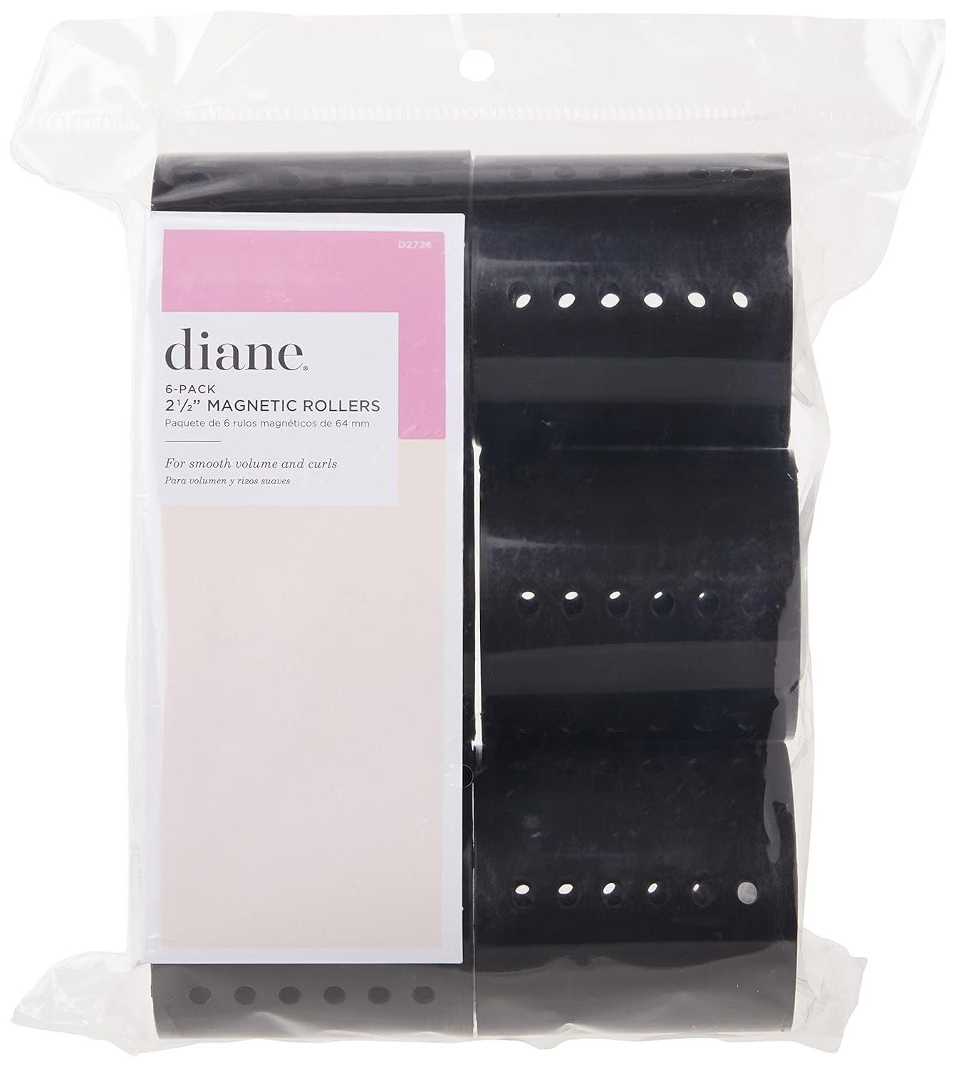 Rodillo magnético Diane, Negro