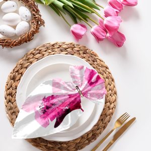 Cloth Napkins Set of 4 Flamingo Heart 20×20 Inch Cloth Napkins Flamingo Pattern Washable Reusable Kitchen Dinner Napkins Table Decor for Wedding, Cloth Napkins Set of 4 Flamingo Heart 20×20 Inch Cloth Napkins Flamingo Pattern Washable Reusable Kitchen Dinner Napkins Table Decor for Wedding,