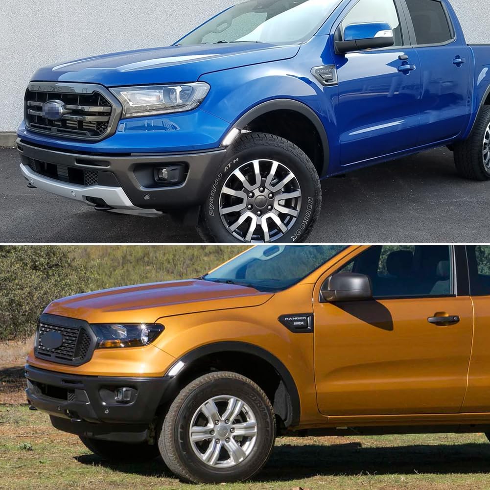 Tonsya Blanco LED para 2019 2020 2021 Ford Ranger Lariat XLT XL guardabarros led delantero parachoques marcador luces de estacionamiento