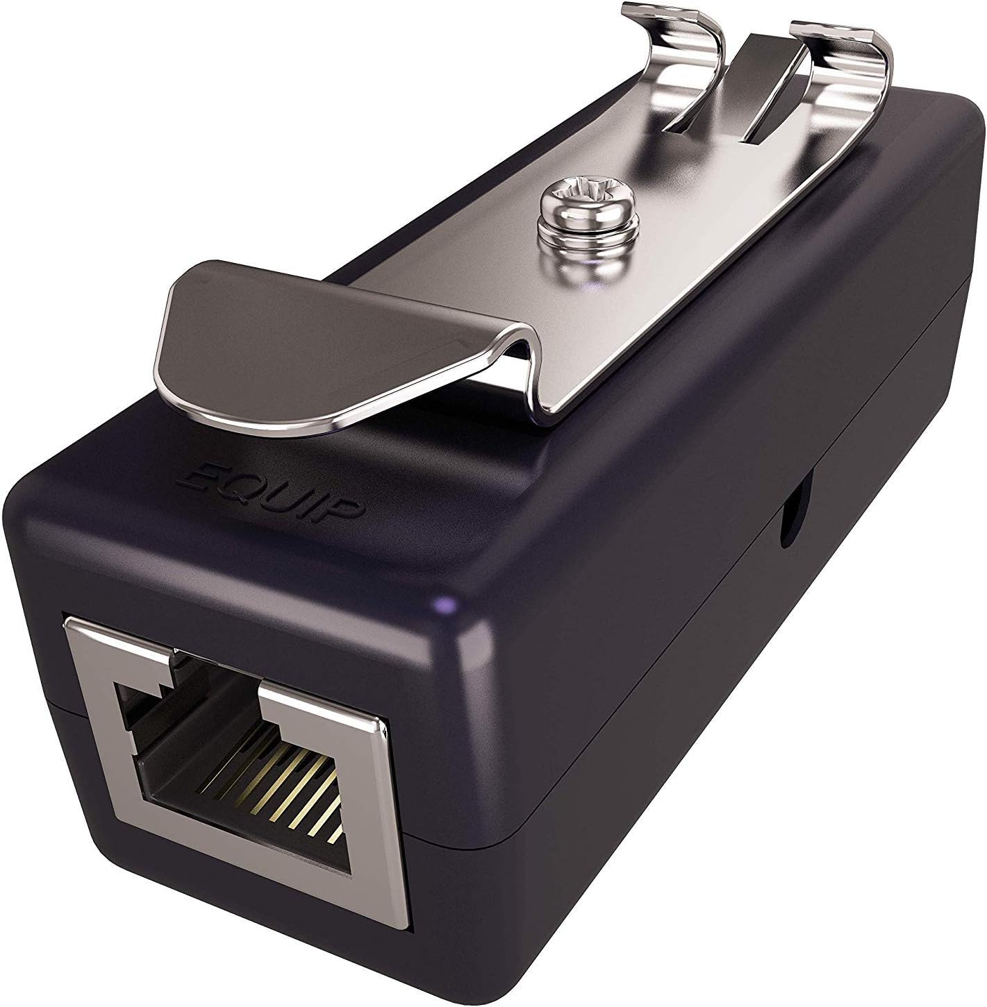 Protector contra sobretensiones Ethernet – PoE+ – Gigabit – (con opción de montaje en carril DIN) – Tubo de descarga de gas para protección completa