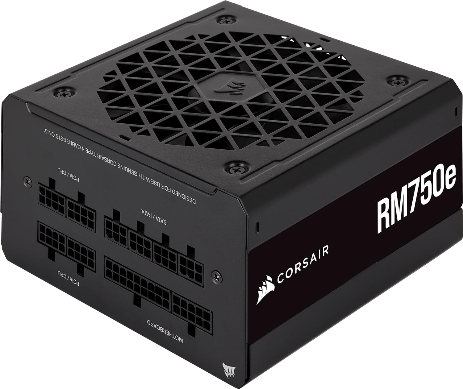 Corsair Fuente de alimentación totalmente modular de bajo ruido RM750e (2023) – Cumple con ATX 3.0 y PCIe 5.0 – Condensadores con clasificación C de