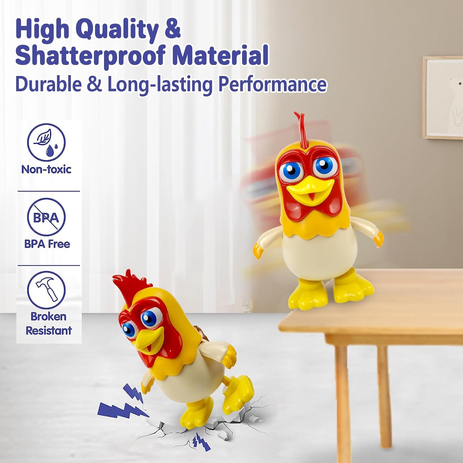 TOYMAKER La Granja de Zenon Bartolito Bartolito – Juguetes para bebés bailarines, música para niños, juguetes educativos interactivos de aprendizaje