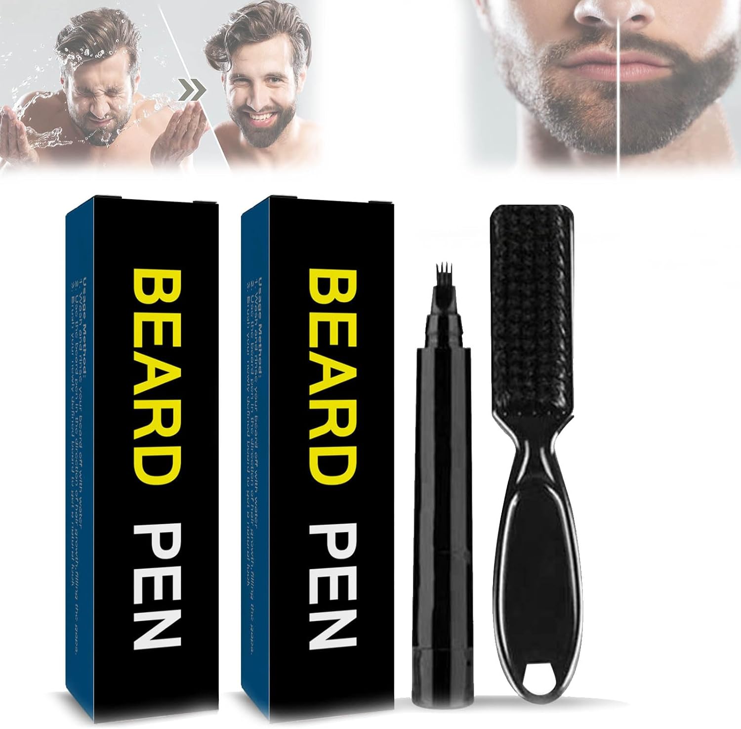 Diamalfi – Llenador de lápiz, Diamalfi Pencil para Barba, relleno Diamalfi, relleno de lápiz de barba Diamalfi para hombres, kit de cuidado de