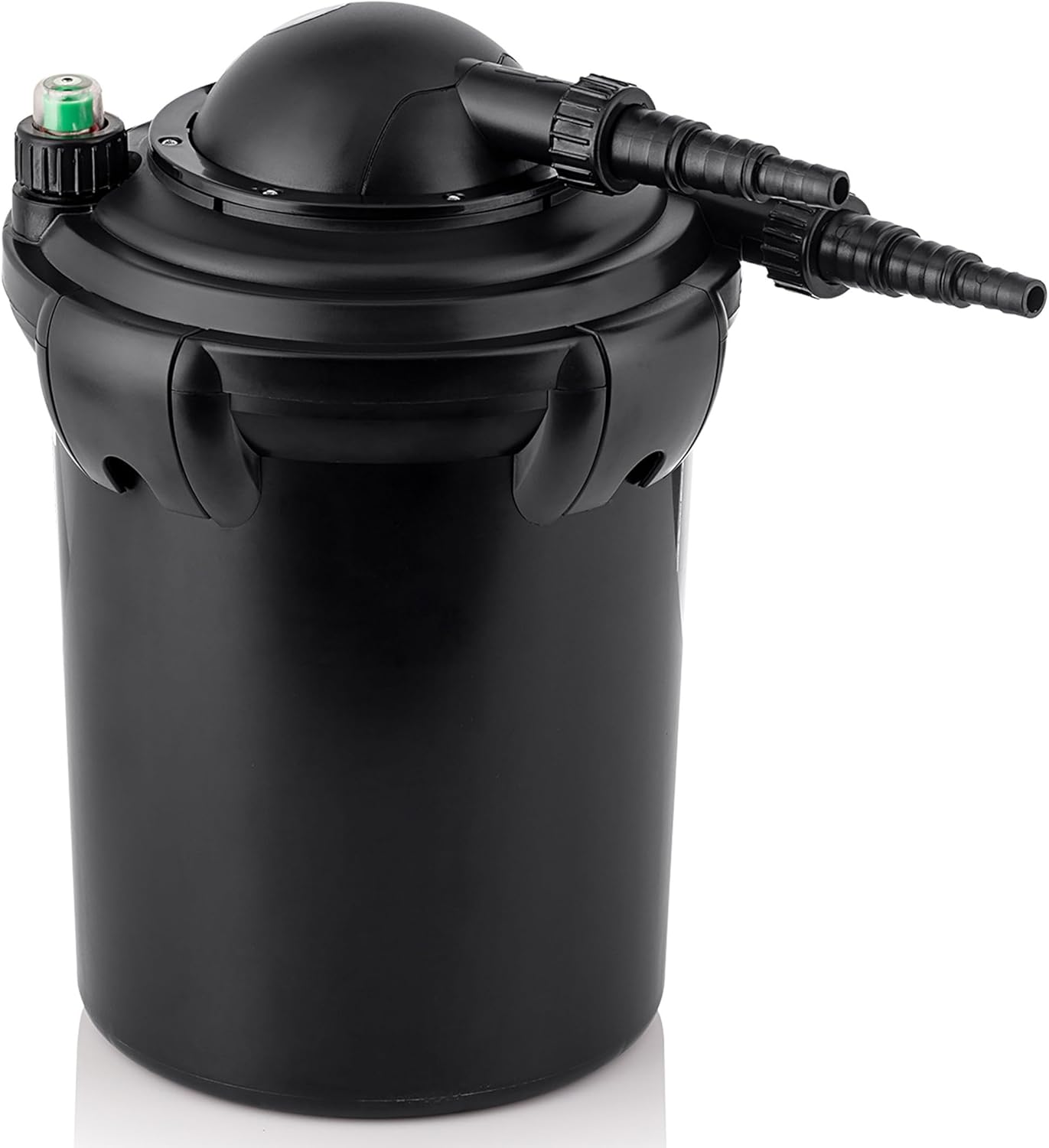 Alpine Corporation Filtro de presión Bio-Pure de 15″ de alto para estanques, 1,000 galones