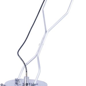 Canpump Limpiador de superficies de acero inoxidable, 4000 psi, 21 pulgadas para lavadora a presión eléctrica Canpump Limpiador de superficies de acero inoxidable, 4000 psi, 21 pulgadas para lavadora a presión eléctrica