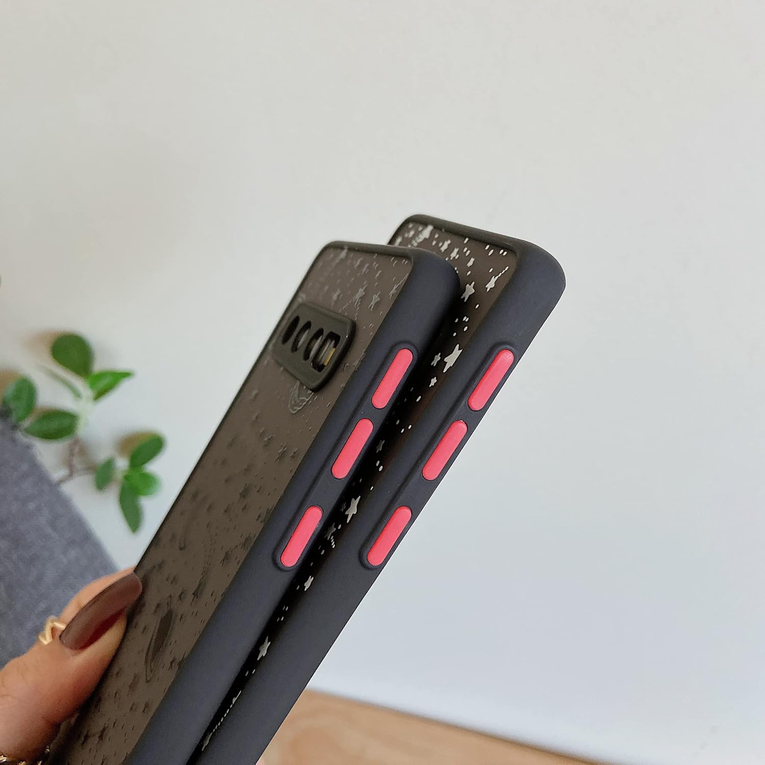 ZTOFERA Compatible con Samsung Galaxy S10, funda protectora con diseño de estrella planeta y cielo translúcido, carcasa trasera de policarbonato