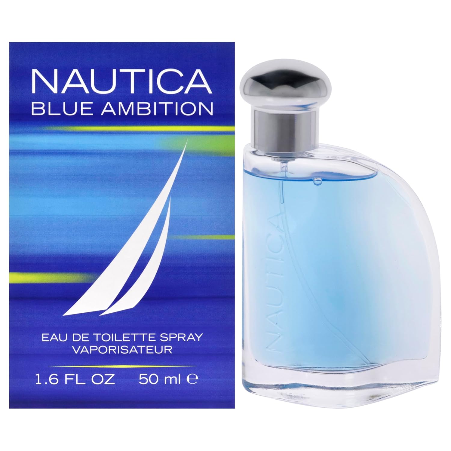 Nautica Blue Ambition de Nautica para hombre – 1.6 oz EDT Spray