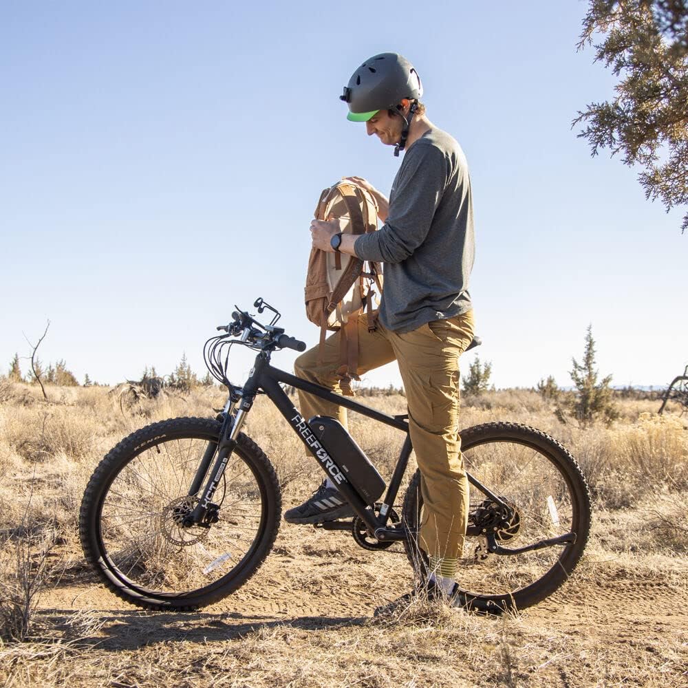 Electric Bike for Adults, Lightweight Ebike with 375W Bafang Motor, Kenda Tires, Shimano Drivetrain, 8 Gears, Throttle, Pedal Assist