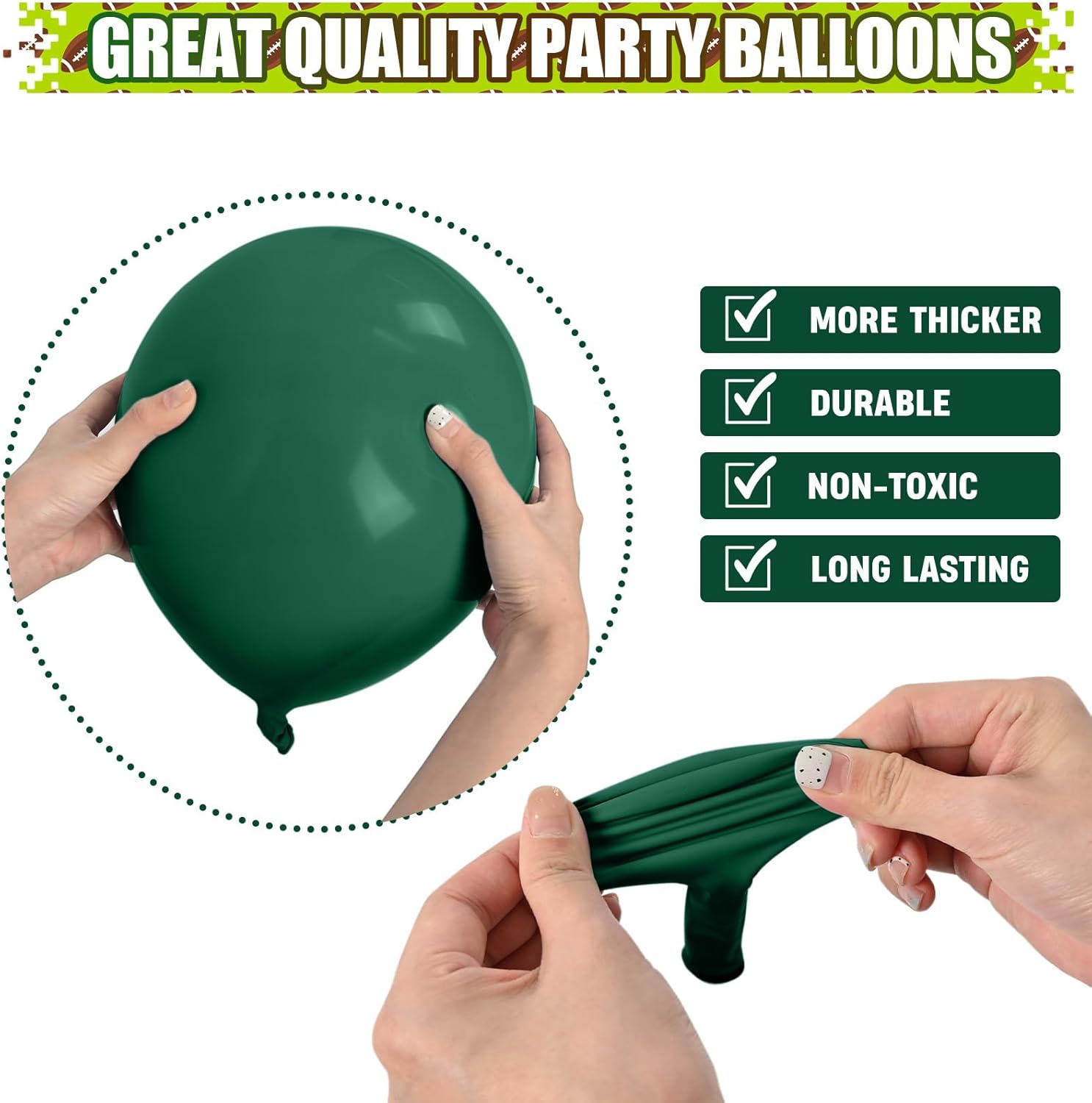 Kit de arco de globos verde y negro