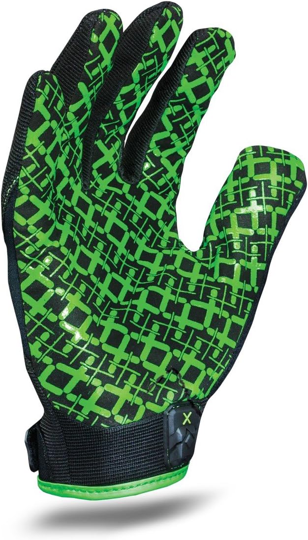 Ironclad EXO EXO2-MGG-03-M, guantes de trabajo, agarre con infusión de silicona, (1 par), color negro y verde
