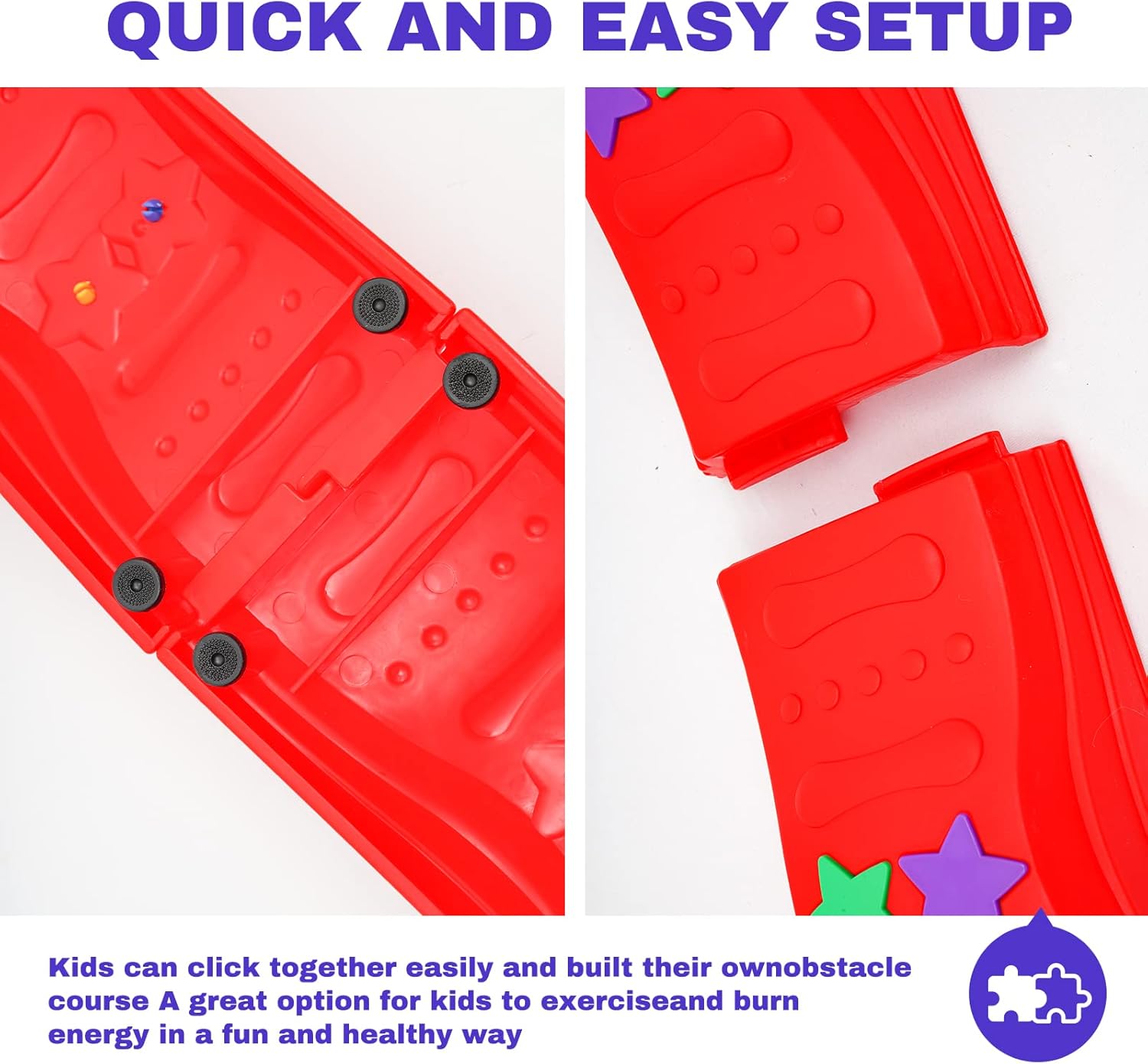 Juego de 8 piedras de equilibrio para niños, juego de 8 piedras de equilibrio para niños, bloques de equilibrio, carrera de obstáculos, interior y