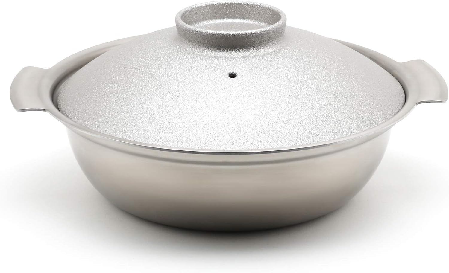 PRESSENCE IH DONABE 118-06367 Tabletop Pot, Silver, 9.4 inches (24 cm), Made in Japan, Induction Compatible