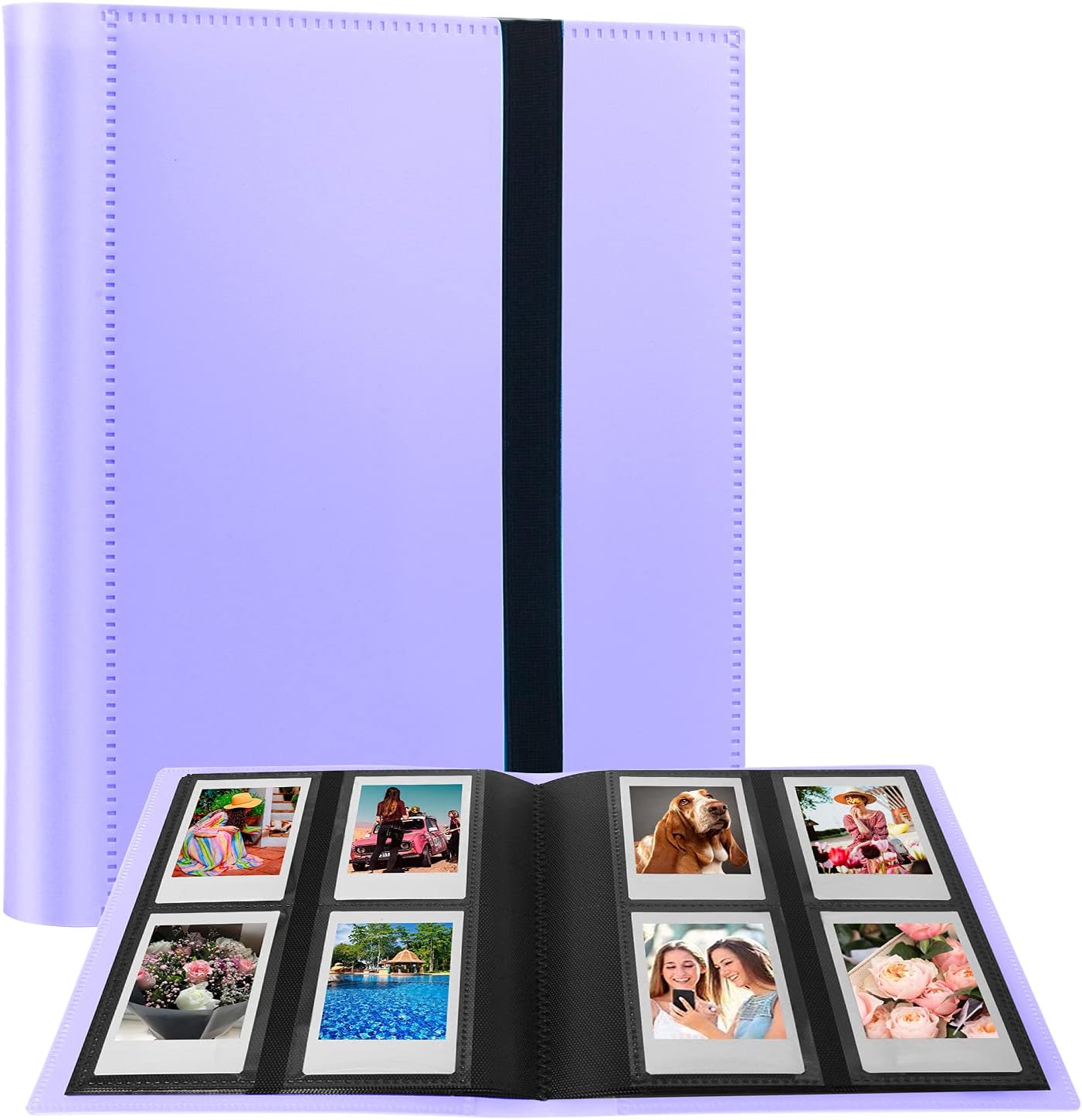 Álbum de 192 fotos para cámara Fujifilm Instax Mini, álbum de fotos de 2 x 3 para Fujifilm Instax Mini 11, 12, 9, 90, 70, 40, 8, cámara instantánea