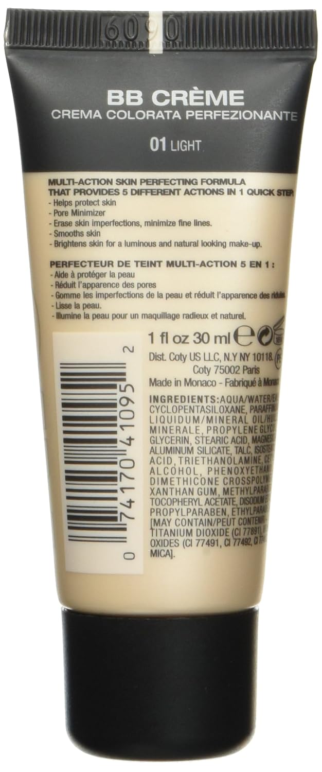 Crema bálsamo antiimperfecciones N.Y.C. New York Color base clara, Light