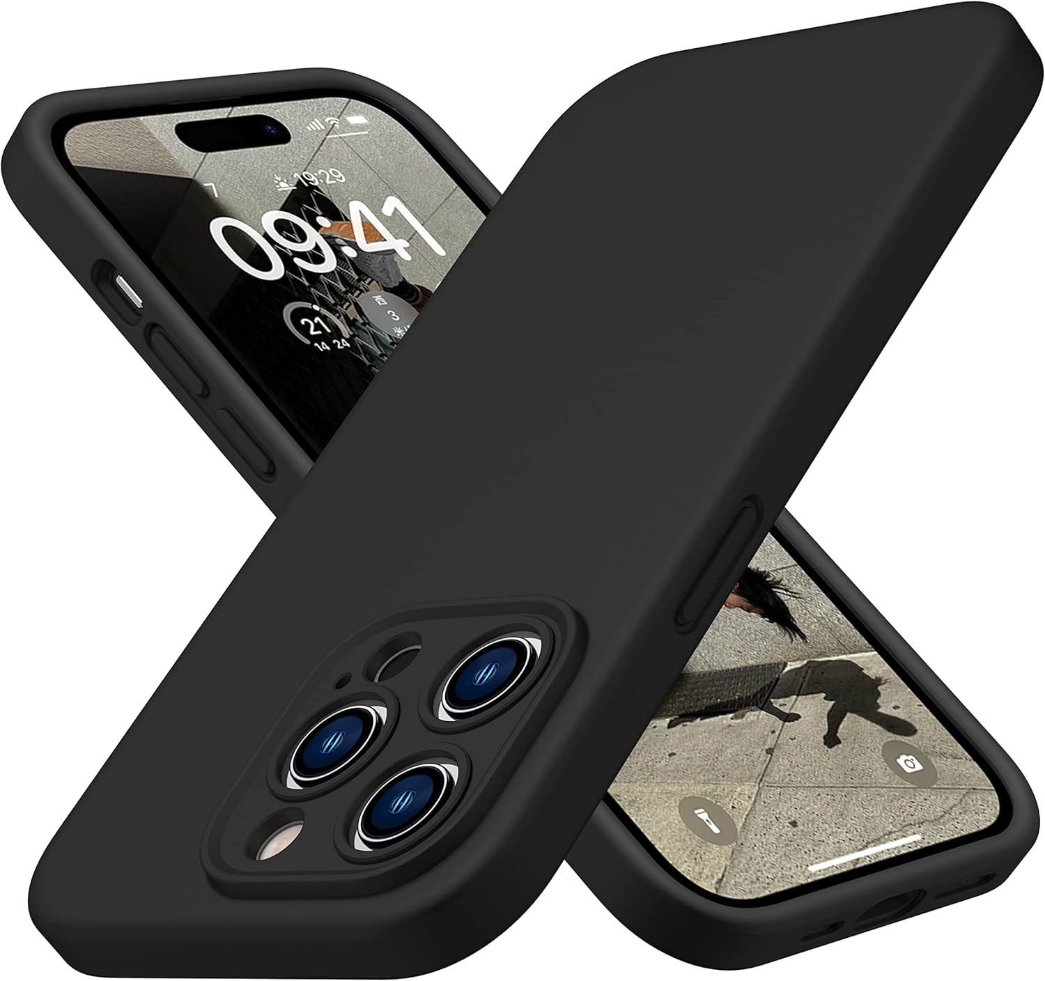 CellEver Elite – Funda para iPhone 14 Pro Max de 6.7 pulgadas, funda de silicona duradera con revestimiento de nanotecnología, protección mejorada