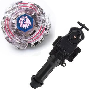 DWIN Battle Top Metal Master Fusion Booster Gyro Spinning Starter Toy BB43 Spegasis L-Drago 105RF con Lanzador de fuerza de lucha y juguetes de DWIN Battle Top Metal Master Fusion Booster Gyro Spinning Starter Toy BB43 Spegasis L-Drago 105RF con Lanzador de fuerza de lucha y juguetes de