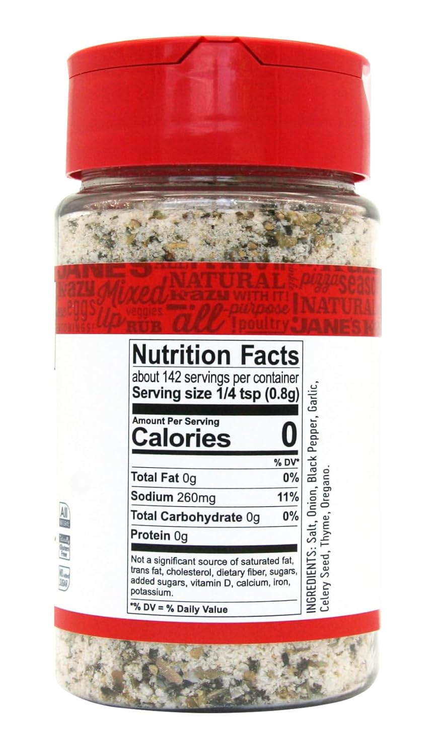 Jane’s Krazy Sal mixta, 4 onzas